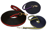 Lunge Whip soft lux black with muskuton 8 m