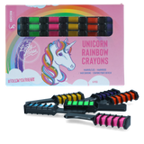 Lucky Horse Unicorn Rainbow Coloured Chalk