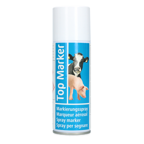 Marking spray for cattle green Blue