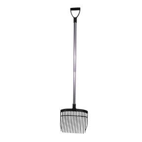 Shavings Fork Complete (with handle 115 cm) Black