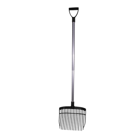 Shavings Fork Complete (with handle 115 cm) Black