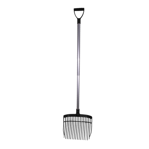 Shavings Fork Complete (with handle 115 cm) Black