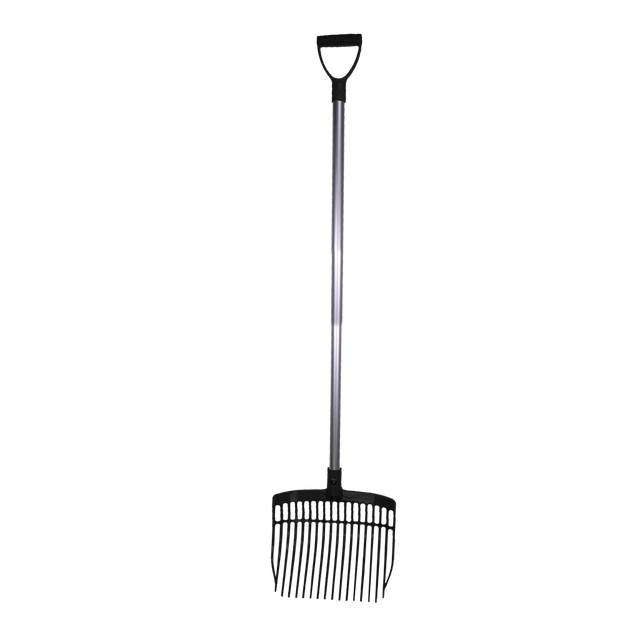 Shavings Fork Complete (with handle 115 cm) Black
