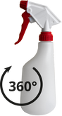 Mesto Trigger Sprayer 600 ml (360°)