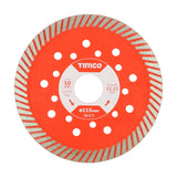 Timco Turbo Continuous Cutting Edge Diamond Blade