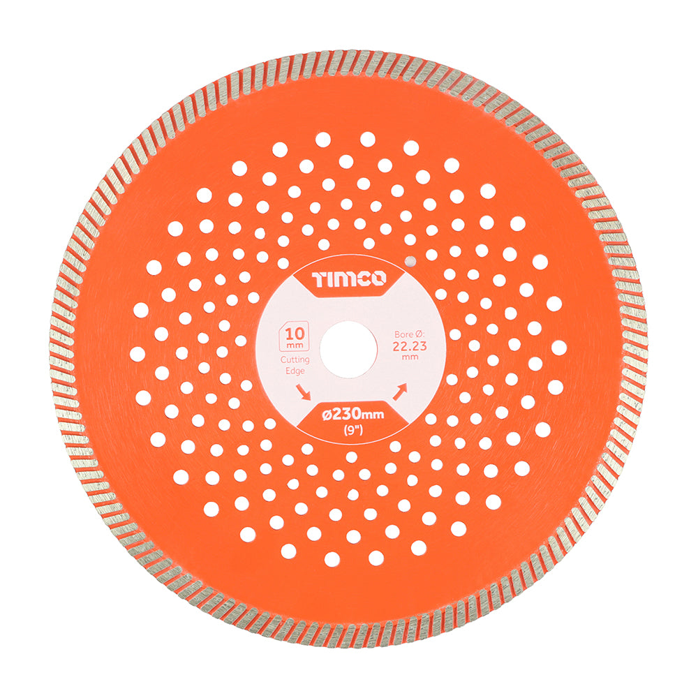 Timco Turbo Continuous Cutting Edge Diamond Blade
