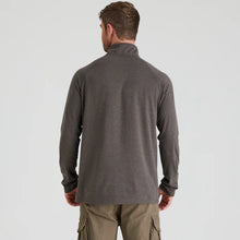 Men's Baseline Pull-on Zip Top Light Bark Marl