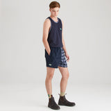 Ridgeline Backslider Shorts – Navy Print