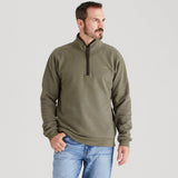 Ridgeline Men's Brancaster 1/4 Zip Top – Navy