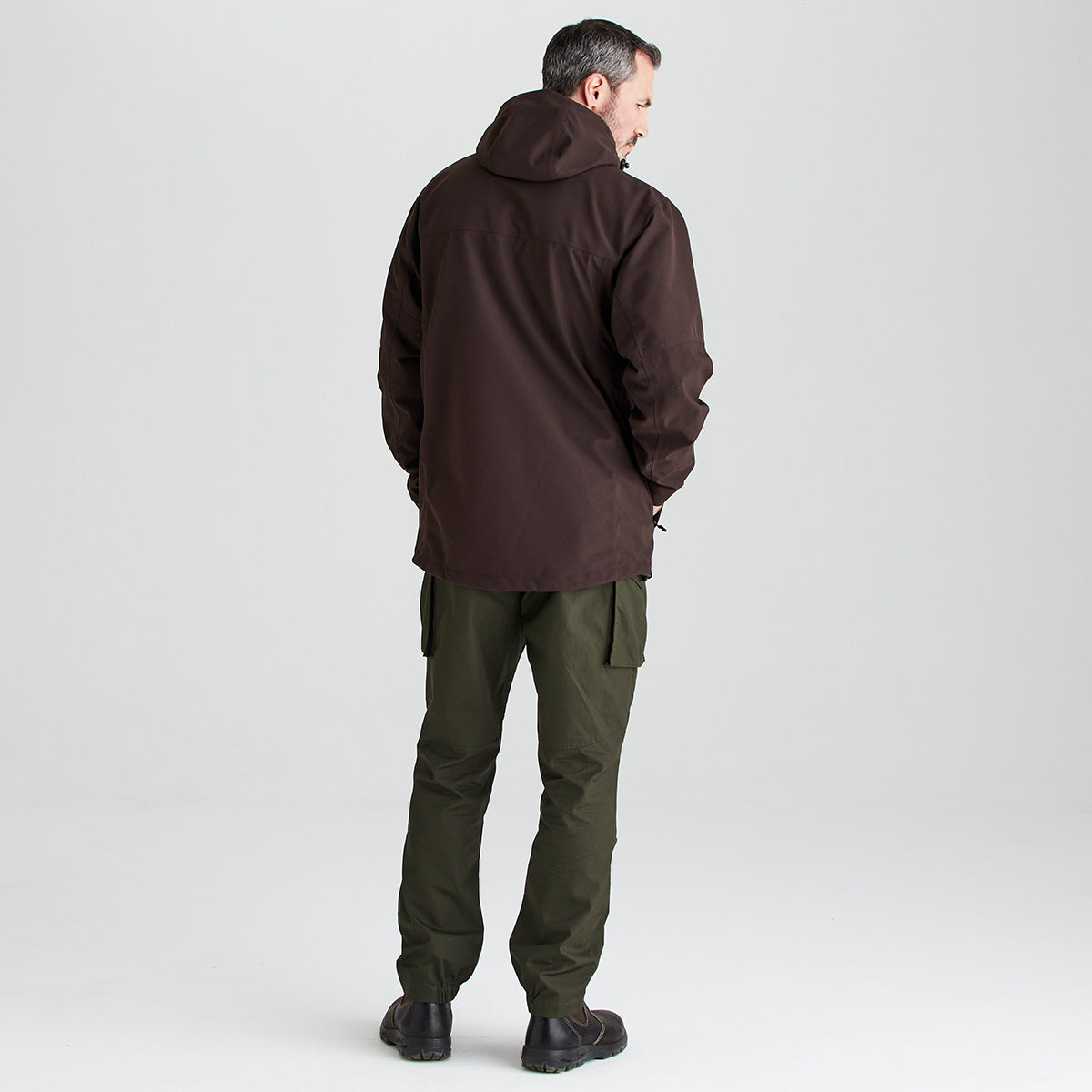 Ridgeline Men's Cambrian Smock – Deep Bark