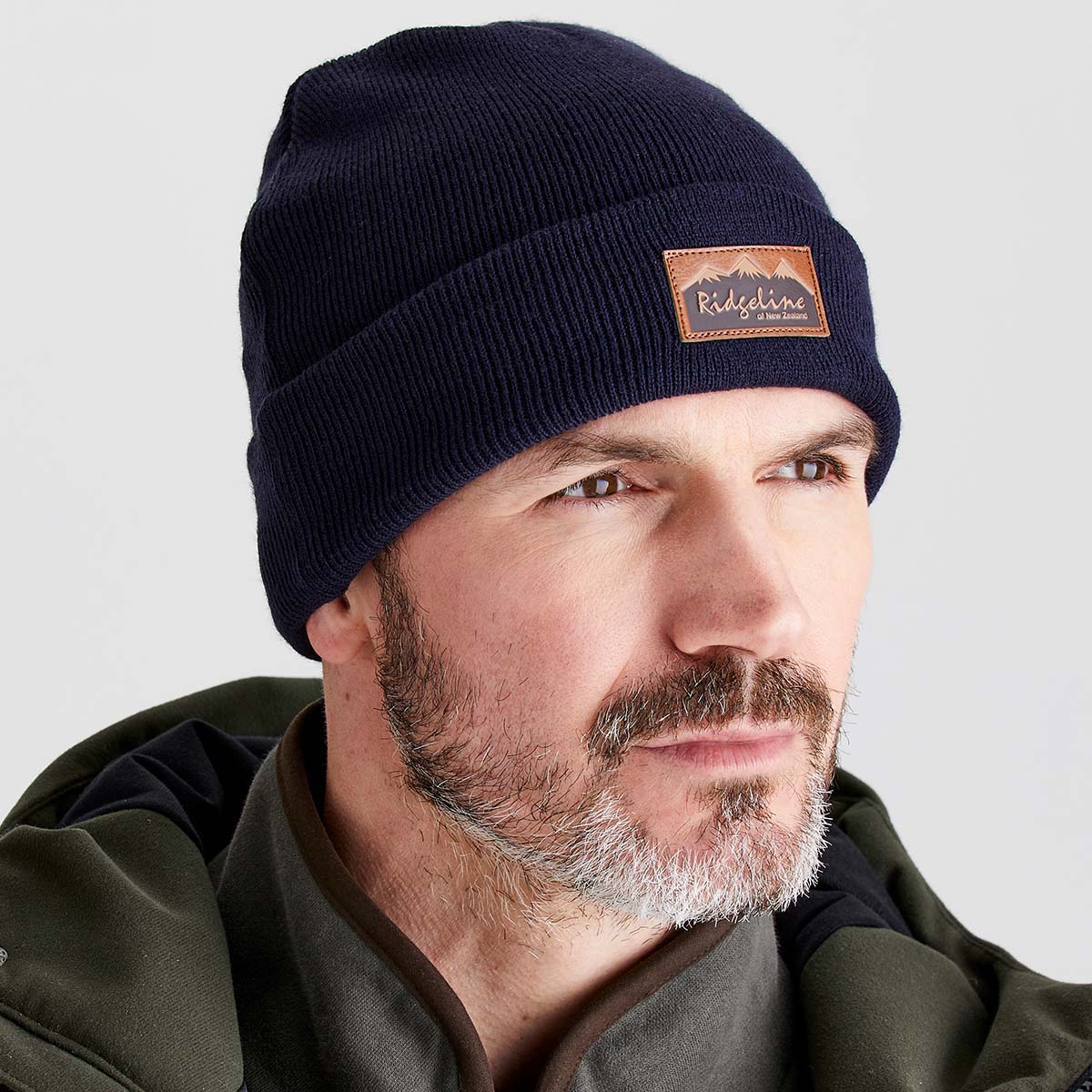 Ridgeline Heritage Fine Knit Beanie – Navy