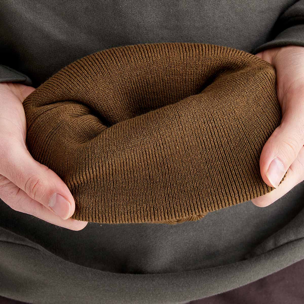 Ridgeline Heritage Fine Knit Beanie – Teak