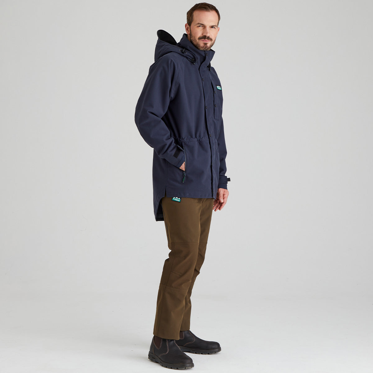 Ridgeline Men's Monsoon Classic Jacket – Navy