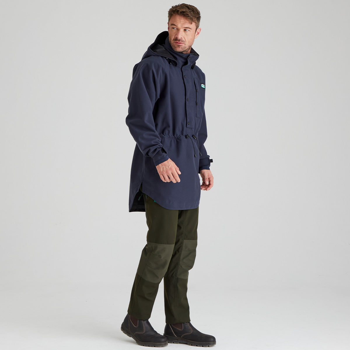 Ridgeline Men's Monsoon Classic Smock – Navy
