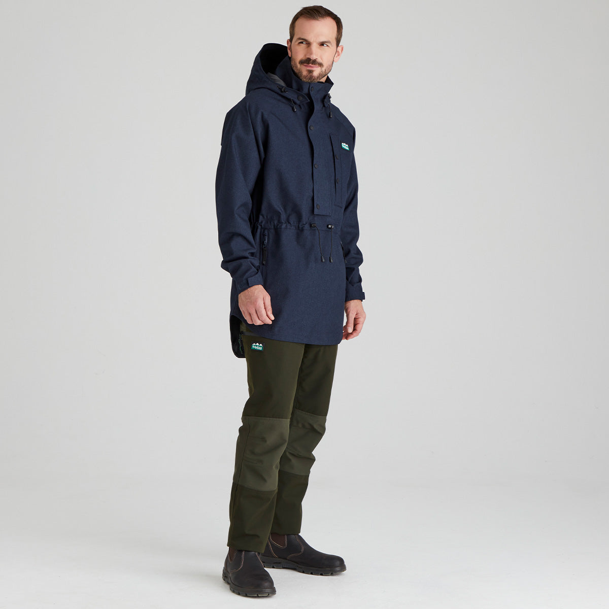 Ridgeline Men's Monsoon Light Smock – Navy