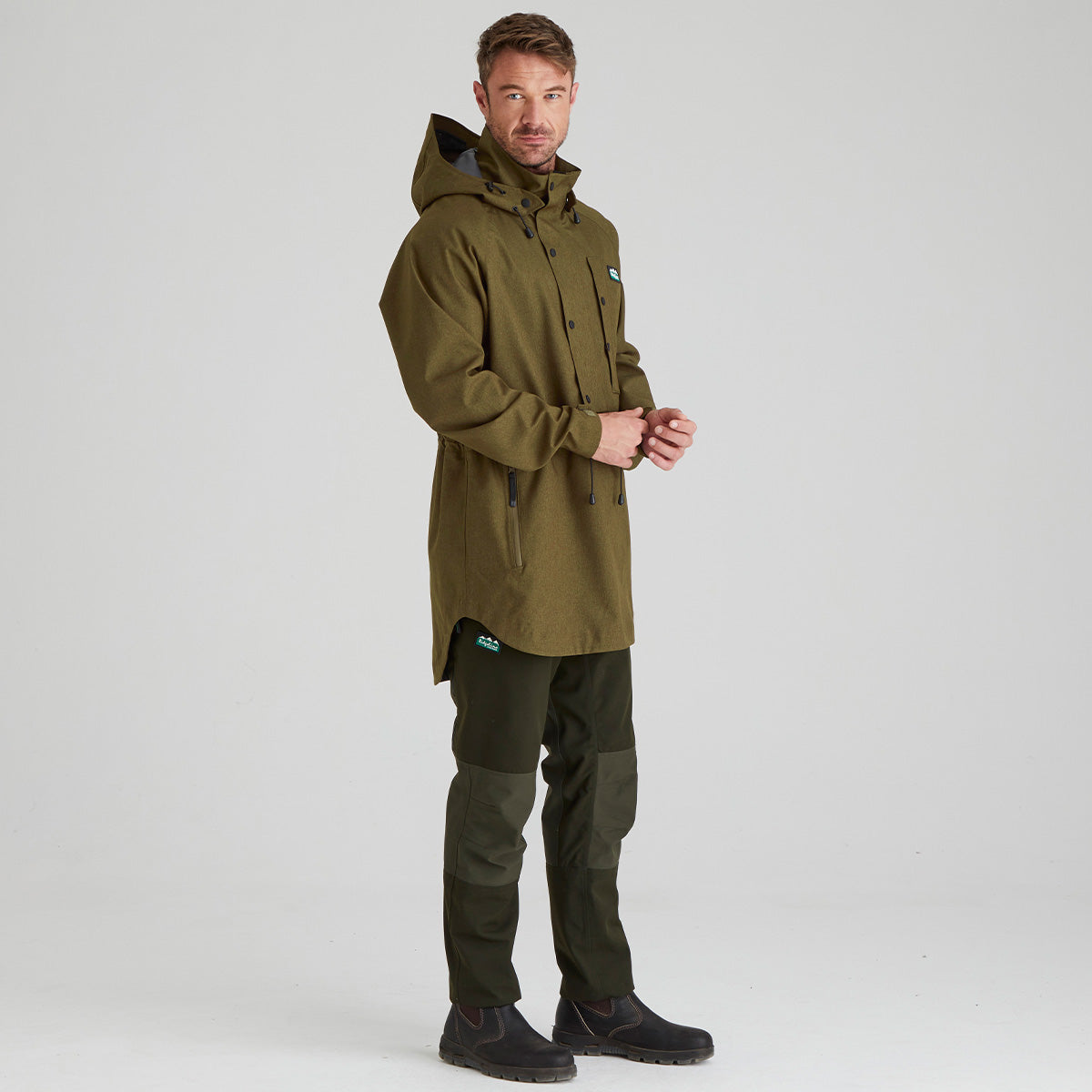 Ridgeline Men's Monsoon Light Smock – Teak