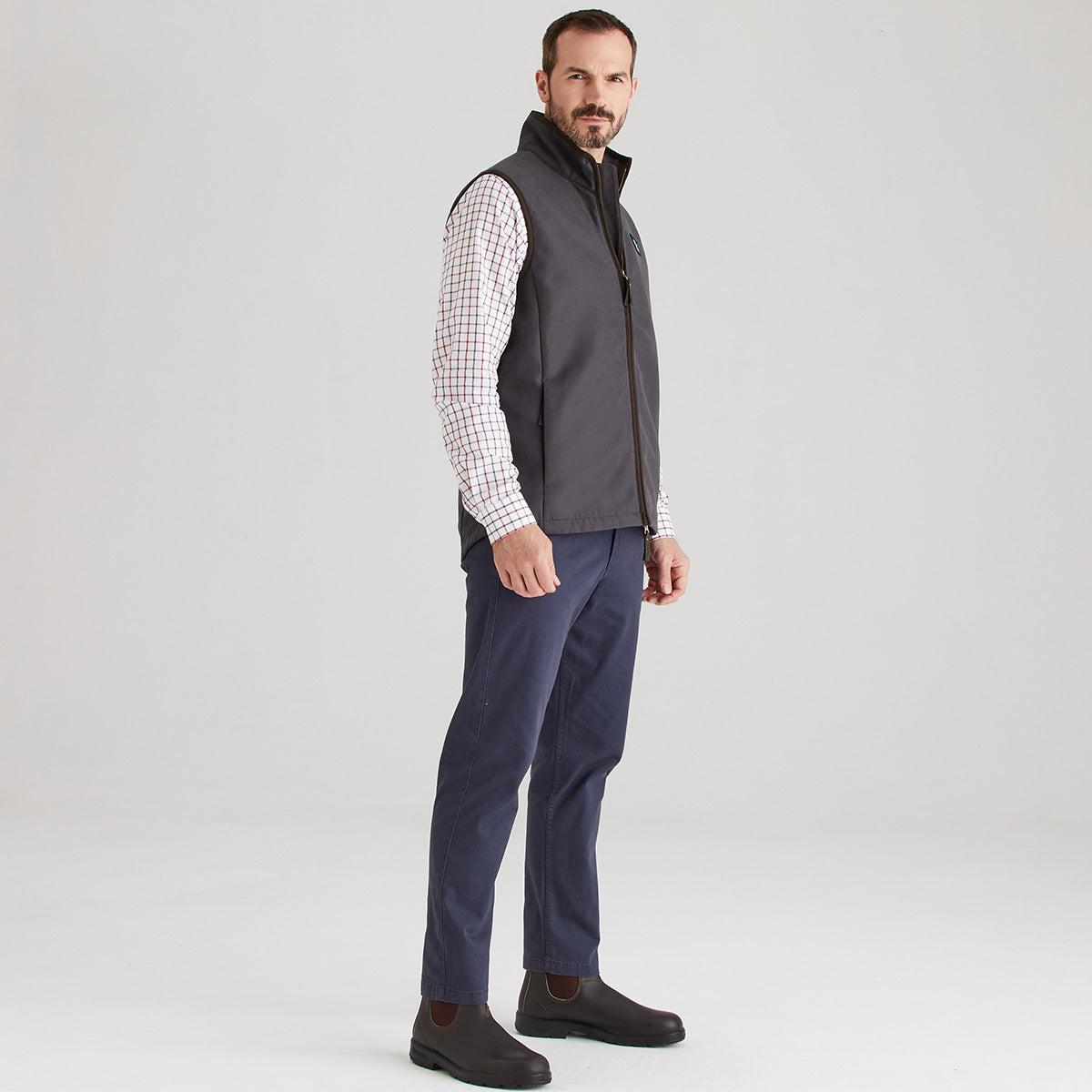 Ridgeline Men's Monarch Gilet – Shale