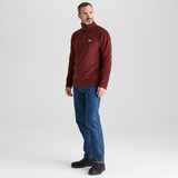Ridgeline Men's Narvik Fleece – Oxblood