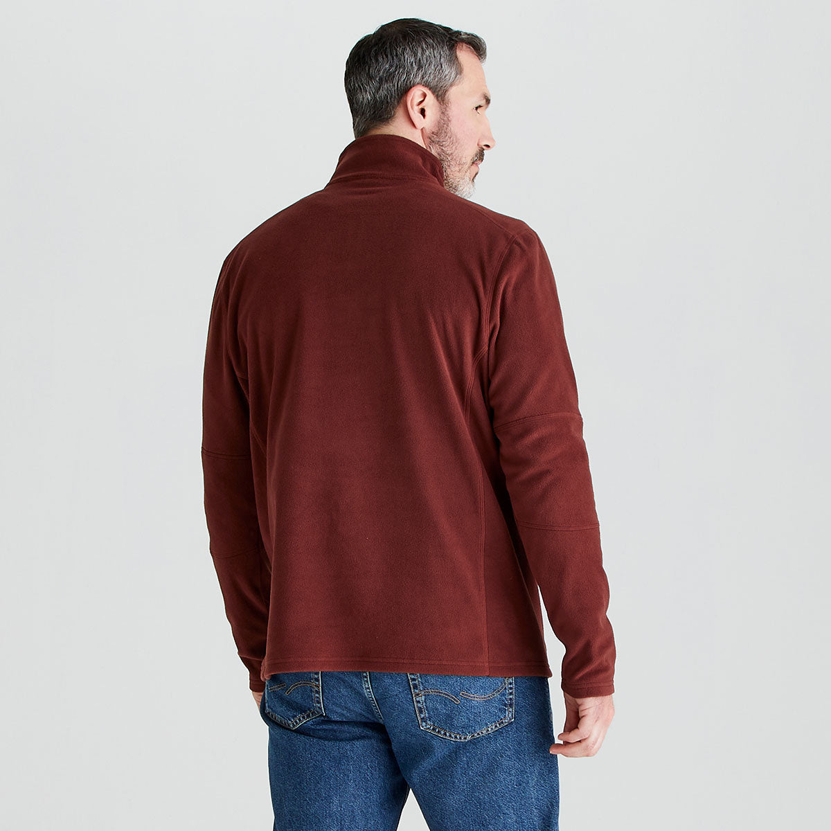 Ridgeline Men's Narvik Fleece – Oxblood