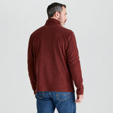 Ridgeline Men's Narvik Fleece – Oxblood