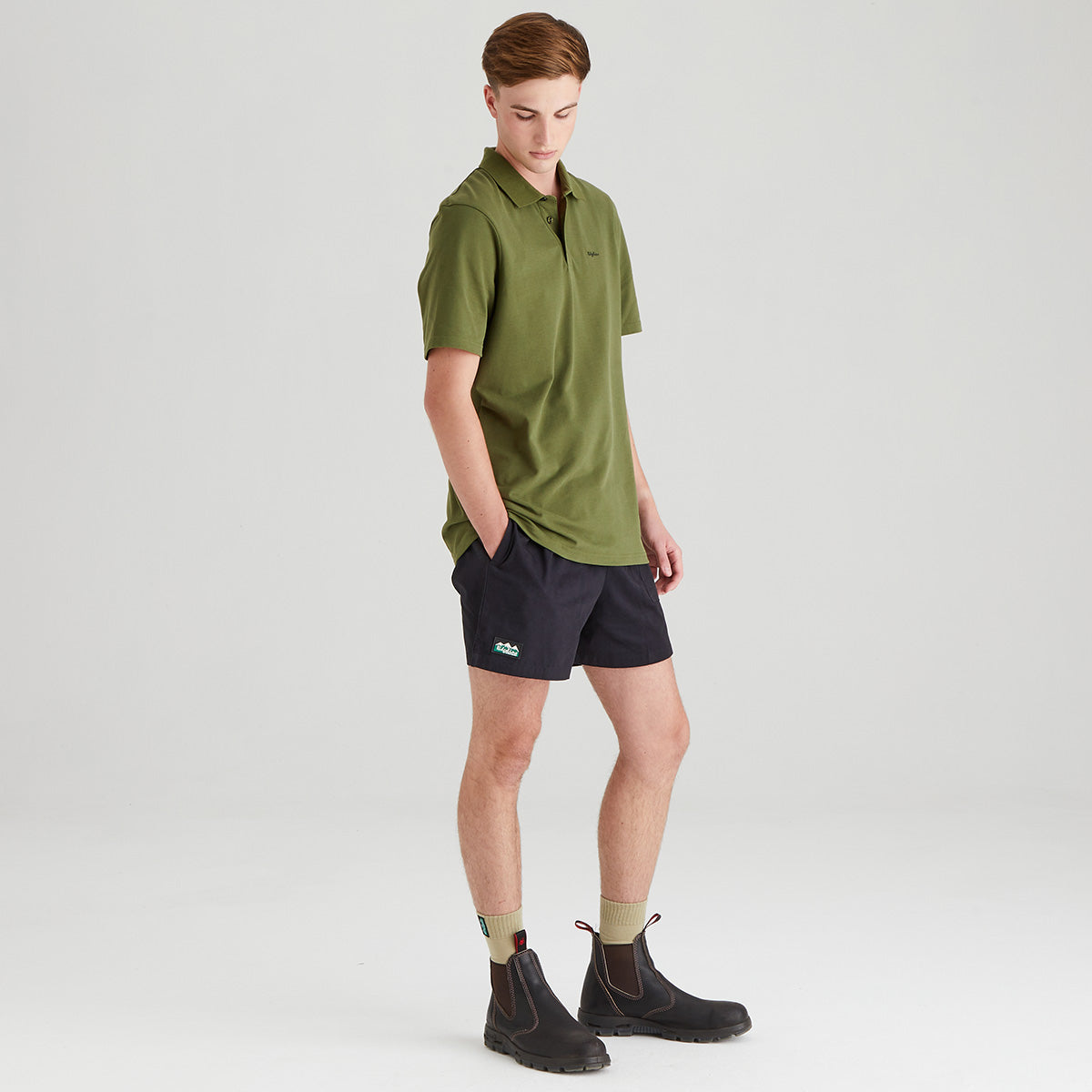 Ridgeline Men's Signature Polo Shirt – Fern Green