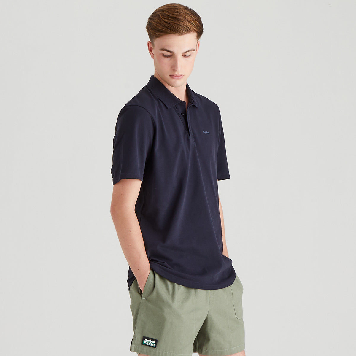 Ridgeline Men's Signature Polo Shirt – Navy