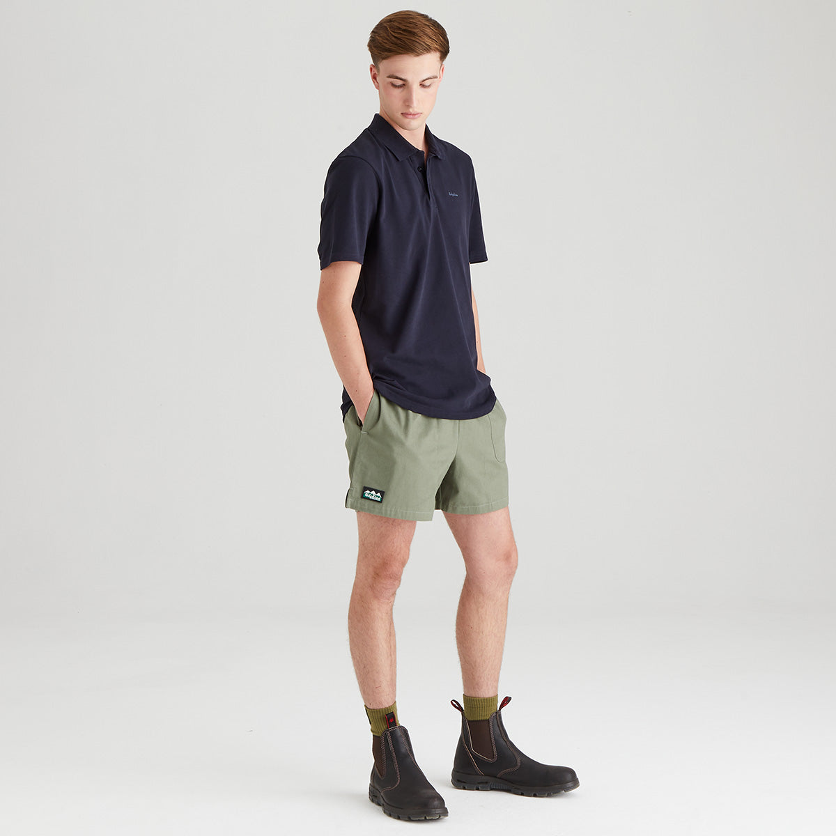 Ridgeline Men's Signature Polo Shirt – Navy