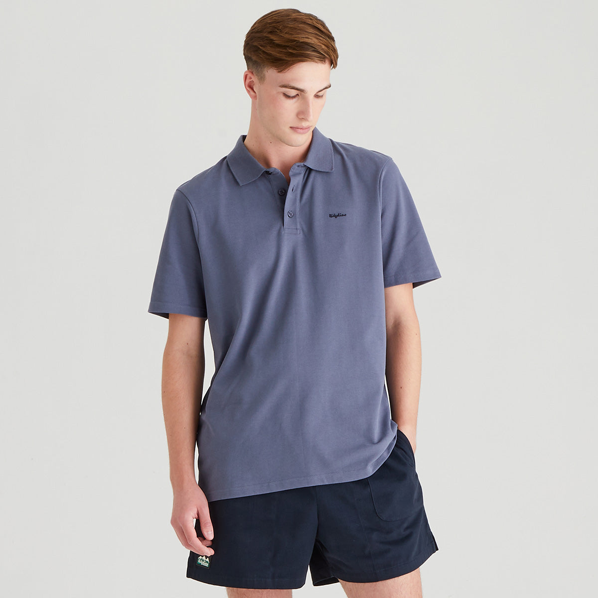 Ridgeline Men's Signature Polo Shirt – Storm