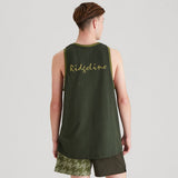 Ridgeline Men's Signature Singlet Top – Deep Forest