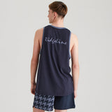 Ridgeline Men's Signature Singlet Top – Navy