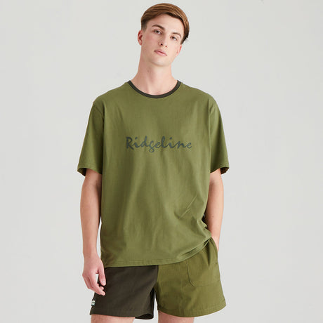 Ridgeline Men's Signature T-Shirt – Fern Green