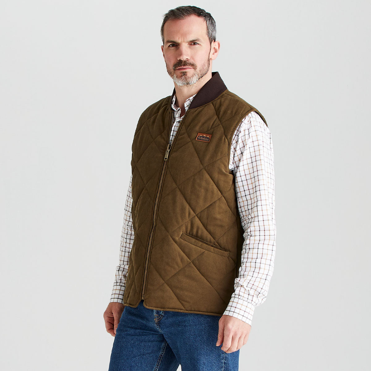 Ridgeline Men's Wester Skeld Gilet – Teak