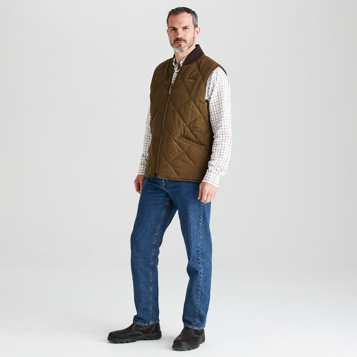Ridgeline Men's Wester Skeld Gilet – Teak
