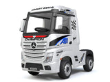 Licensed Mercedes Benz Actros White 24V Electric Ride On Truck