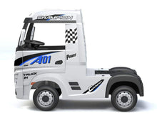 Licensed Mercedes Benz Actros White 24V Electric Ride On Truck