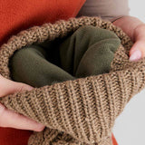 Nordic Fleck Bobble Hat Teak