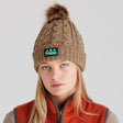 Ridgeline Nordic Fleck Bobble Hat – Teak
