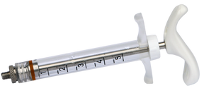 Nylon syringe 5ml threaded