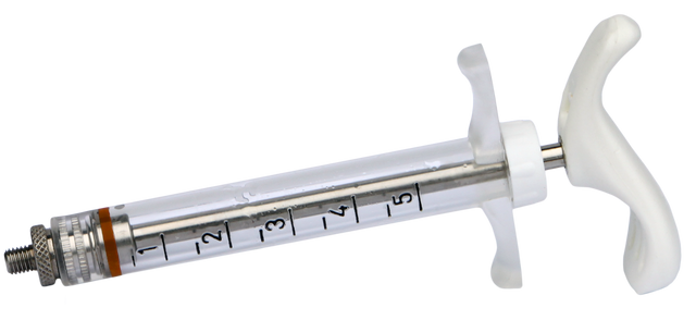 Nylon syringe 5ml threaded