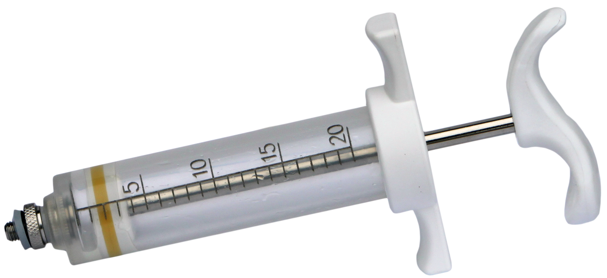 Nylon syringe 5ml threaded