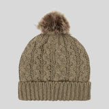 Nordic Fleck Bobble Hat Teak
