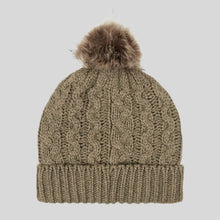Nordic Fleck Bobble Hat Teak