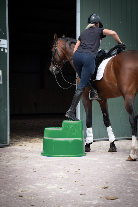 Excellent Horse Mounting Block 3 Steps