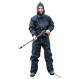 Washing and cleaning overall with hood