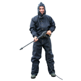 Washing and cleaning overall with hood