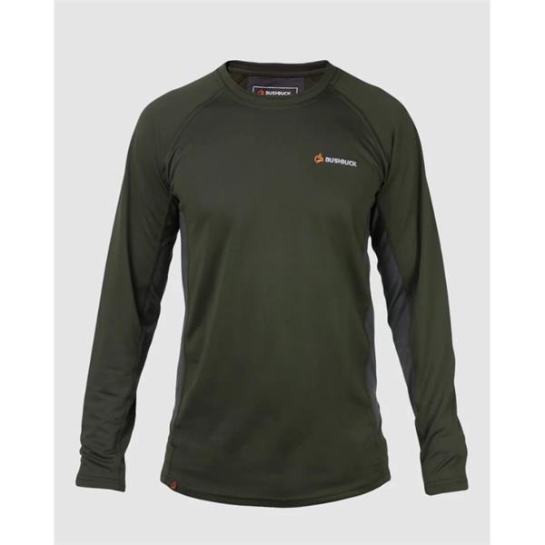 Bushbuck Apex Crew Baselayer Bayleaf