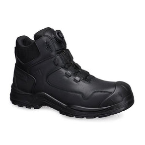 FC38 – Composite Leather Ankle Boot – Black
