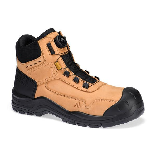 FC39 - Steel Nubuck Ankle Boot - Wheat