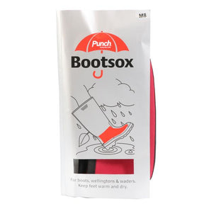 Y1716 – Punch Boot Sock – Red