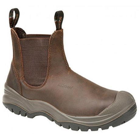 GRISPORT CHUKKA SLIP ON BOOT, BROWN